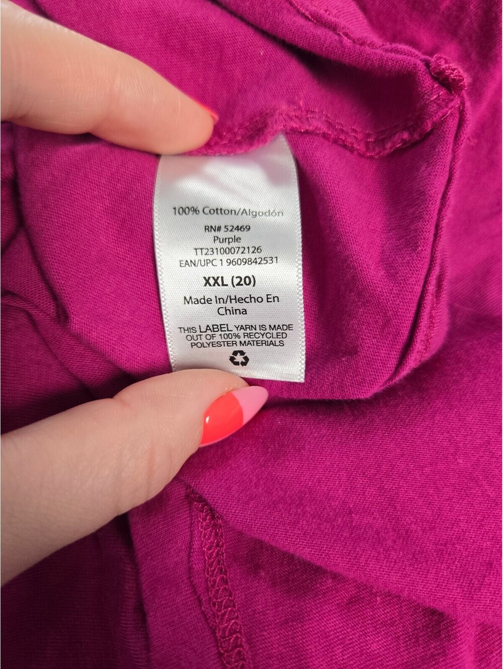 Magenta Short Sleeve Tiered Dress with Side pockets - Picture 8 of 9
